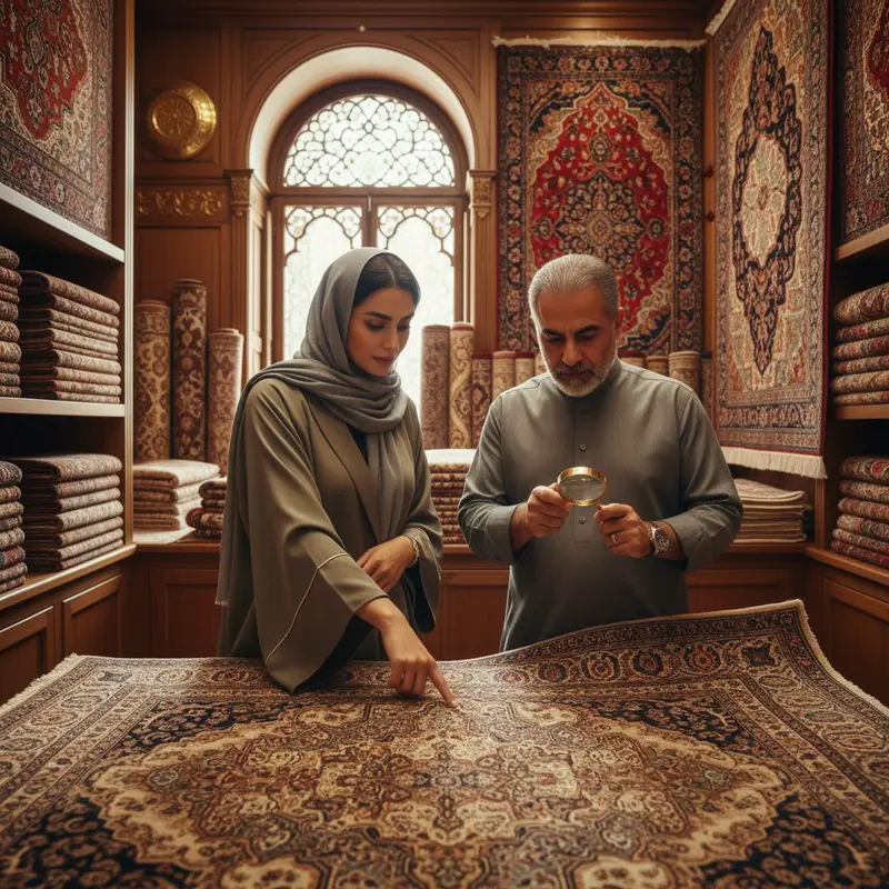 أسرار الرج: دليلك الشامل لفهم كثافة العقد في السجاد التبريزي