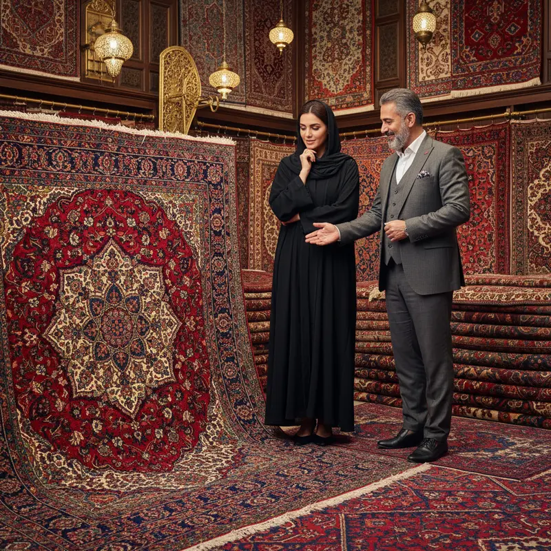سائل منسكب على سجادك الإيراني؟ دليل الخبراء للتعامل الفوري مع البقع
