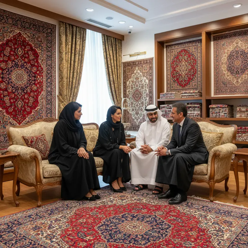 أسرار الحرفيين: رحلة صناعة السجاد الإيراني اليدوي من الألف إلى الياء